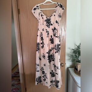 Free People Maxi dress Open Back